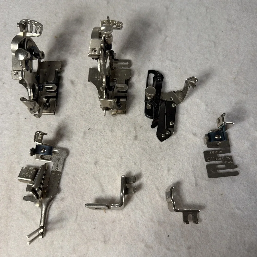 Vintage Singer / Simanco Sewing Machine Presser Feet & Attachments – Mixed Lot